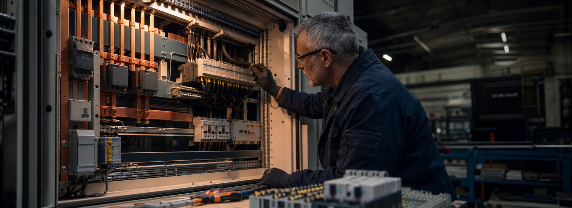 Endüstriyel elektrik panosu imalatında düzenli kablolama ve komponent kontrolü